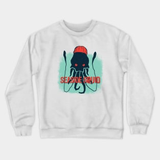 Seaside Squid Crewneck Sweatshirt